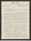Nachlass Franz Steindachner, Brief von W. J. Holland an Franz Steindachner (05.05.1910), Inv.Nr. 235.02, Seite 1